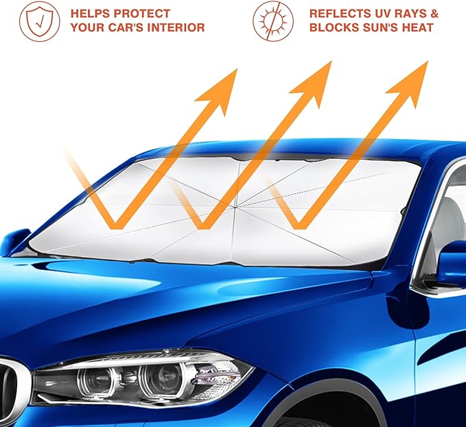 Windshield Sunshade Umbrella Car Windshield Sun Umbrella