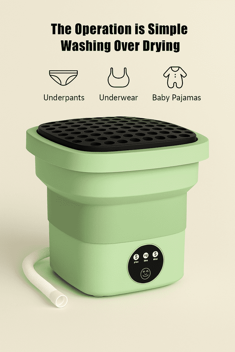 UAE's Best Selling Foldable Mini Washing Machine - EmiraBay
